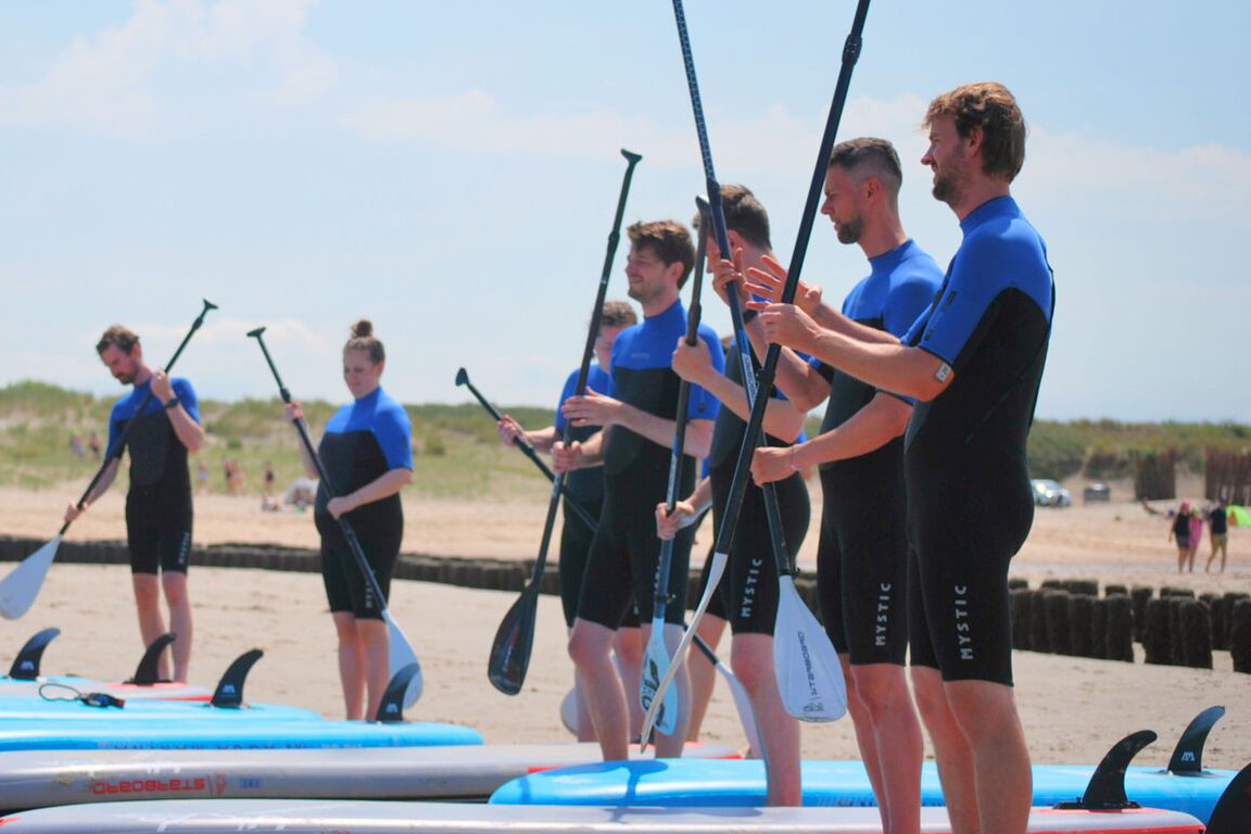 Beachfun in Groede beim Strandpavillon "Proost"