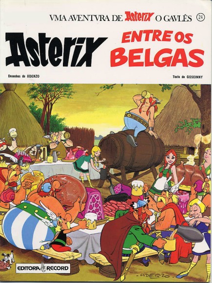 Brasilianische Ausgabe "Asterix bei den Belgiern"