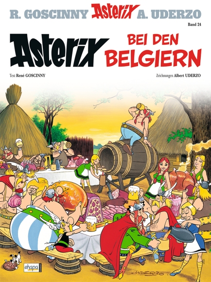 Deutsche Ausgabe "Asterix bei den Belgiern"