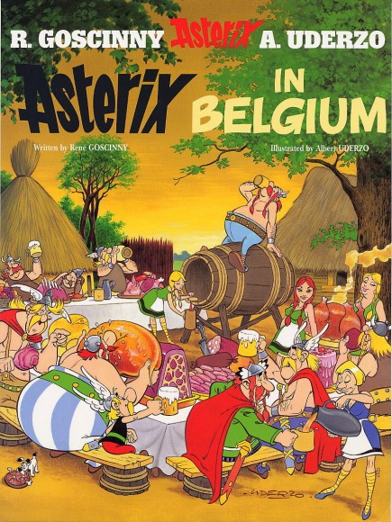 Englische Ausgabe "Asterix bei den Belgiern"