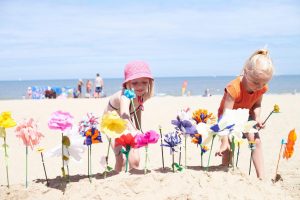 Strandblumenfestival Knokke-Heist "Zoute Beach Flower Festival" @ Albertstrand