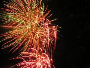 Feuerwerk zum "Feiertag der Flämischen Gemeinschaft" Knokke-Heist @ Strand | Knokke-Heist | Vlaanderen | Belgien