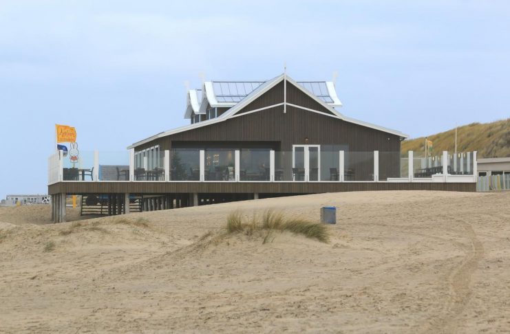 Strandpaviljoen "De Starndganger" in Nieuwvliet-Bad