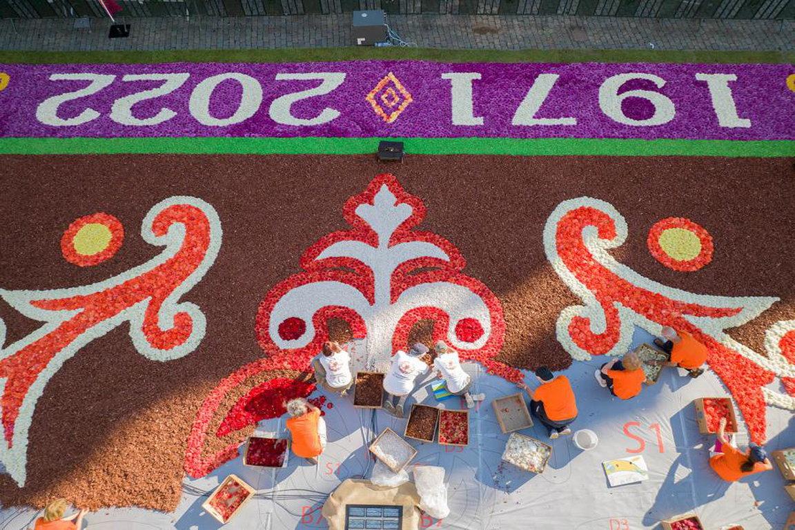 Brüssel: Blumenteppich "Flower Carpet" © www.flowercarpet.brussels