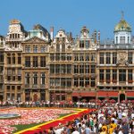 Blumenteppich auf dem Grand Place