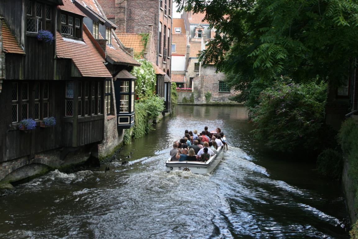 Kanalfahrt in Brügge