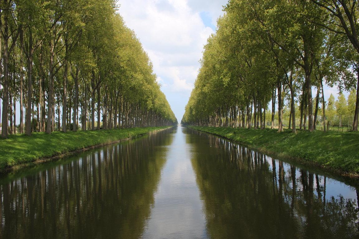 Leopoldkanaal in Belgien