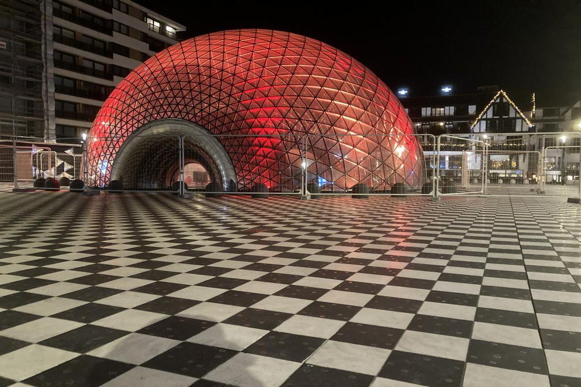 Knokke-Heist: The Sphere auf dem Albertplein