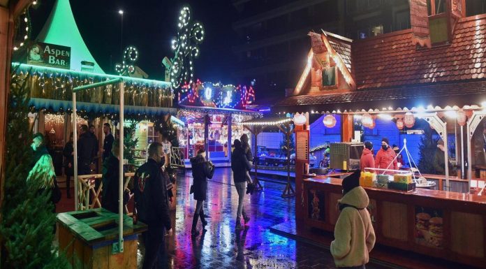 Winterdorf in Blankenberge Weihnachtsdorf Blankenberge